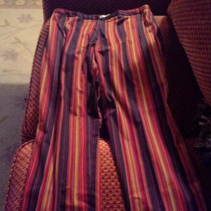 Rena Rowan Striped Pants SZ 12